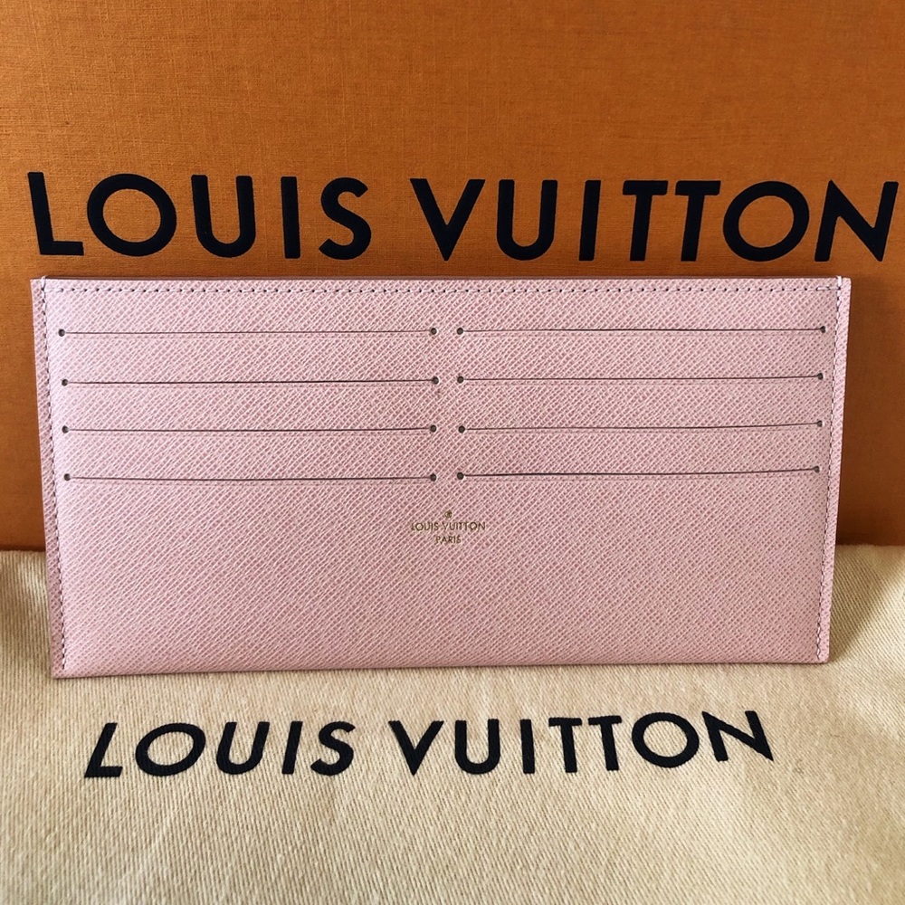‼️SOLD‼️ Louis Vuitton Pink Wallet Card Holder
